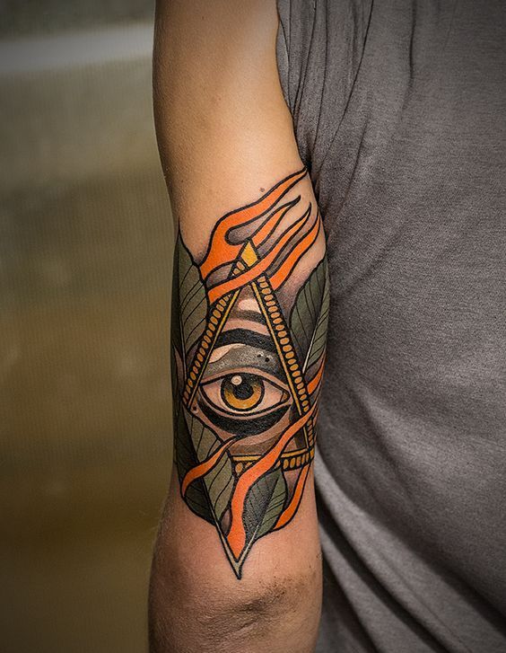 iluminati 3 - Tatuajes de triángulos