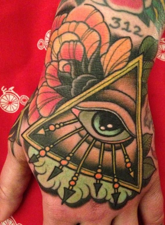 iluminati 6 - Tatuajes de triángulos
