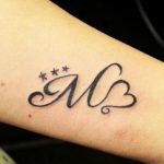 iniciales - tatuajes de código de barras