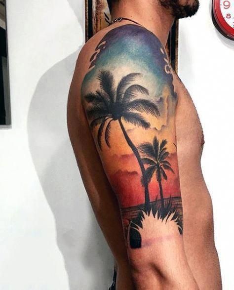 palmas brazo 6 2 - tatuajes de palmas