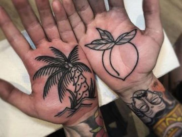 palmas o palmera 1 2 - tatuajes de palmas