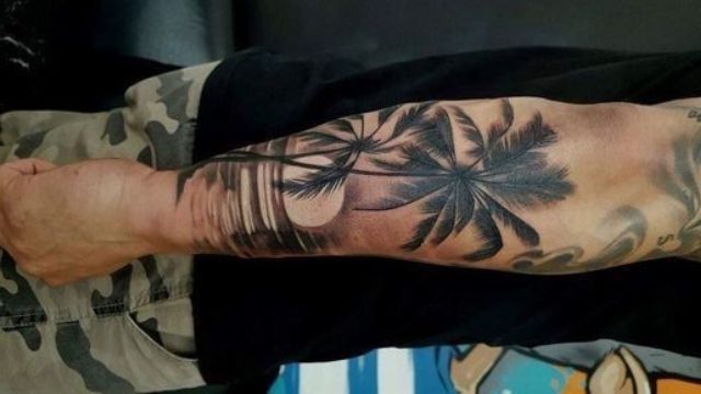 palmas o palmera 2 2 - tatuajes de palmas