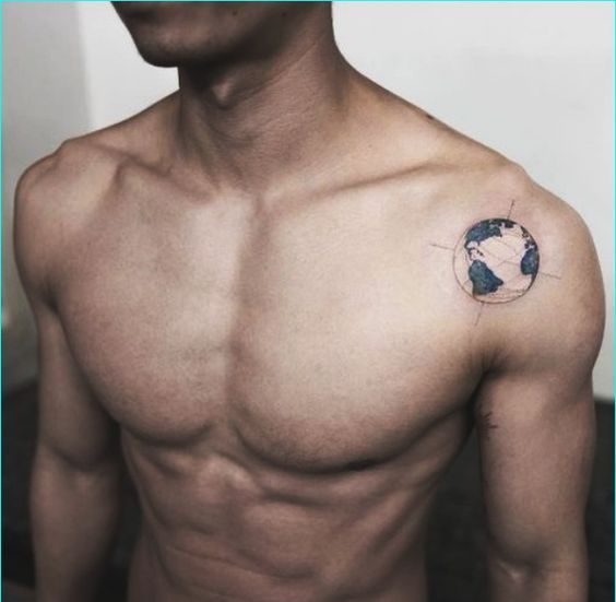 para hombres 1 - tatuajes de planetas