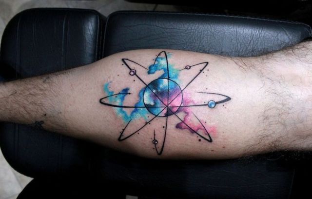 para hombres 3 - tatuajes de planetas