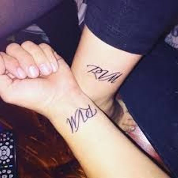 para parejas 2 - tatuajes de iniciales