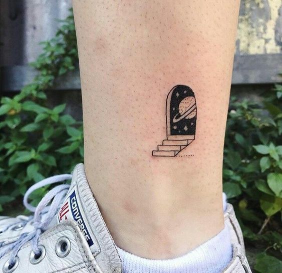 planetas pequeños 1 - tatuajes de planetas