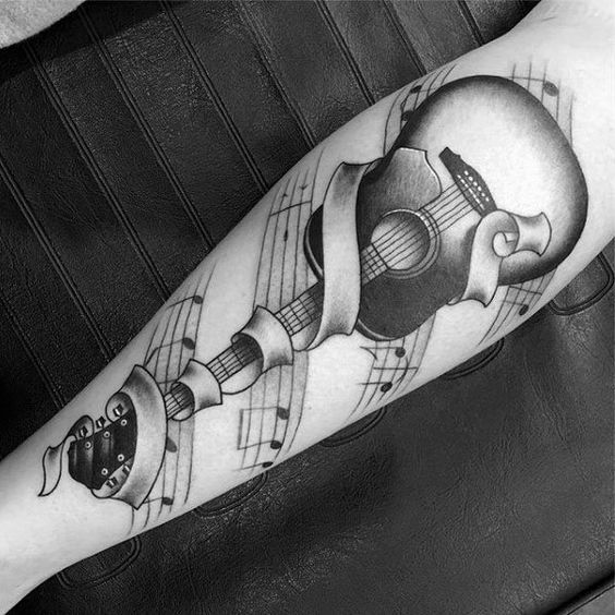 tatuajes de guitarras 2 1 - tatuajes de guitarras