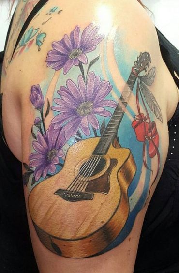tatuajes de guitarras 4 1 - tatuajes de guitarras