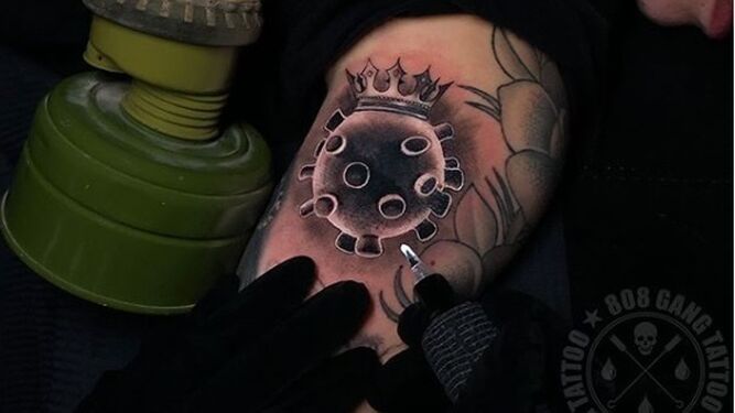 tattoo covid 19 coronavirus 4 -