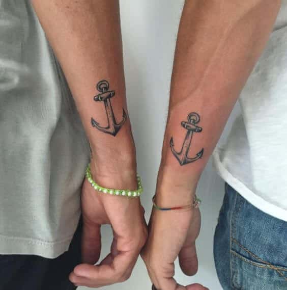 tatuajes mejores amigos hombres 11 - Tatuajes para amigas