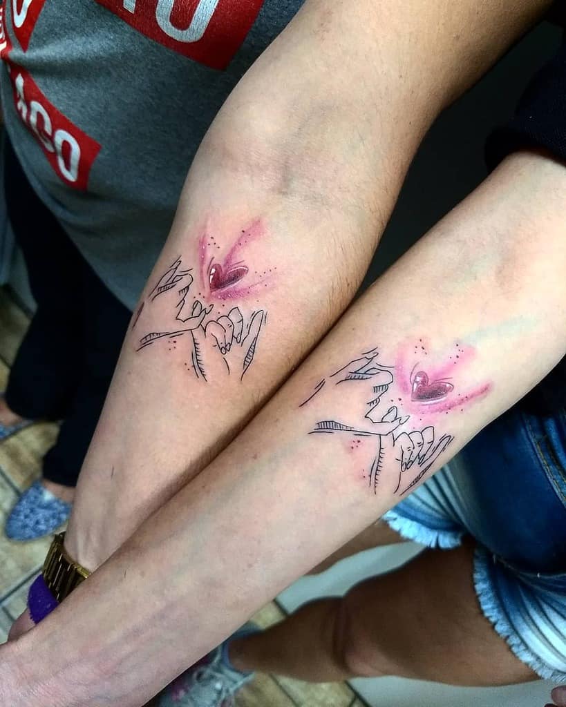 tatuajes para mejores amigos hombre y mujer 10 - Tatuajes para amigas