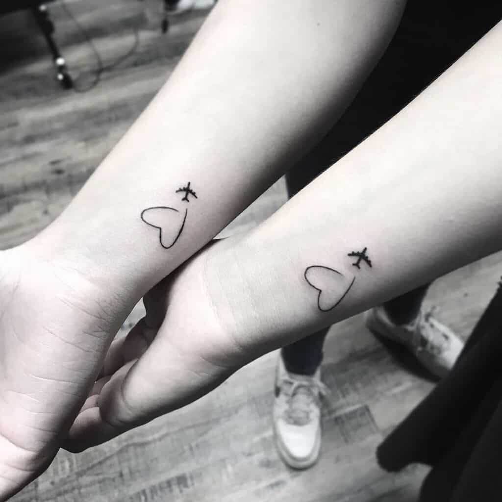 tatuajes para mejores amigos hombre y mujer 6 - Tatuajes para amigas