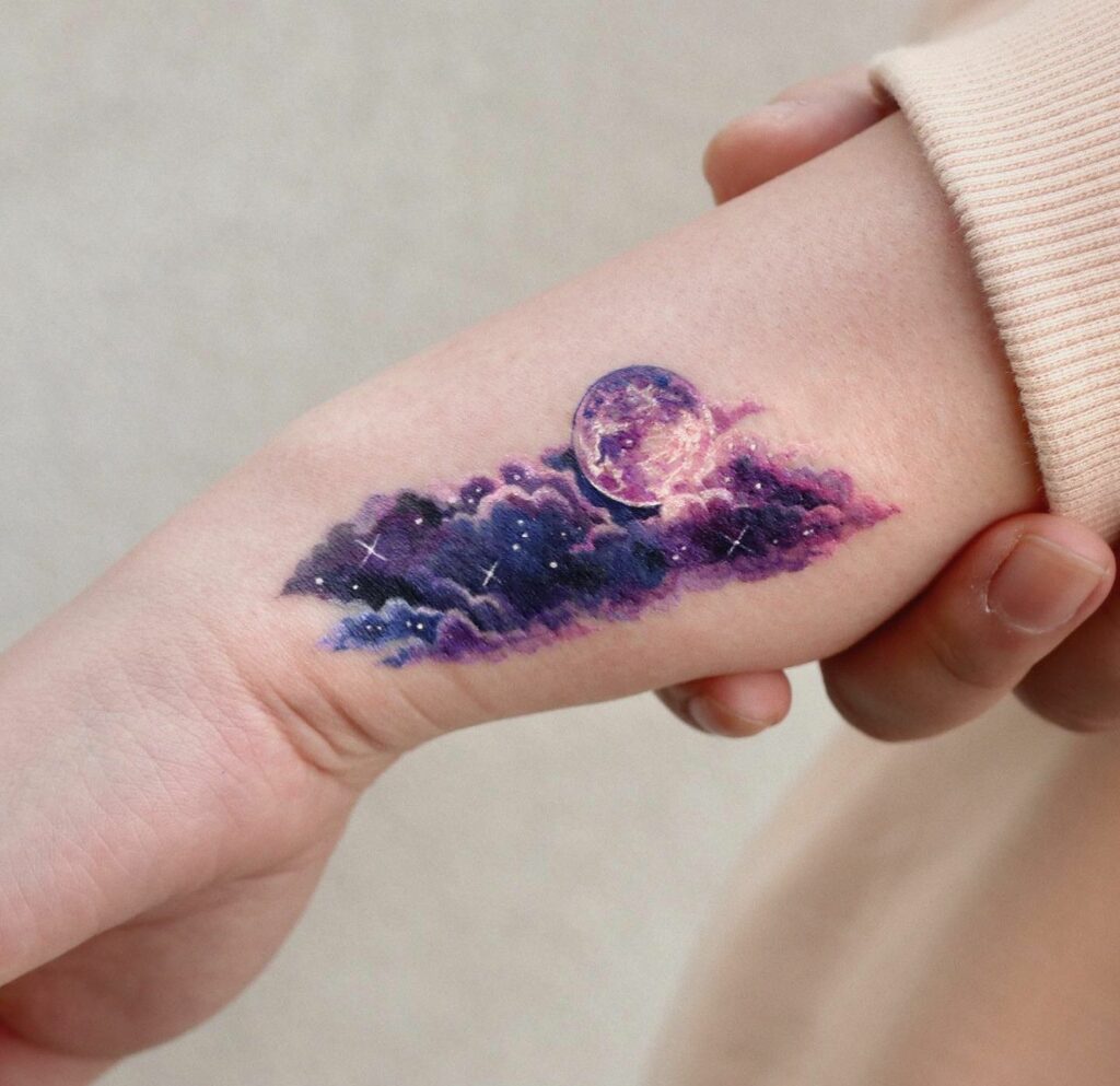 tatuajes lunas mujeres 6 - tatuajes de luna