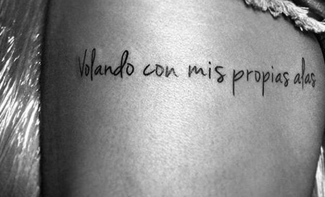 Tatuajes Para Mujeres En Las Piernas con Frases 8 - Tatuajes para Mujeres en las Piernas