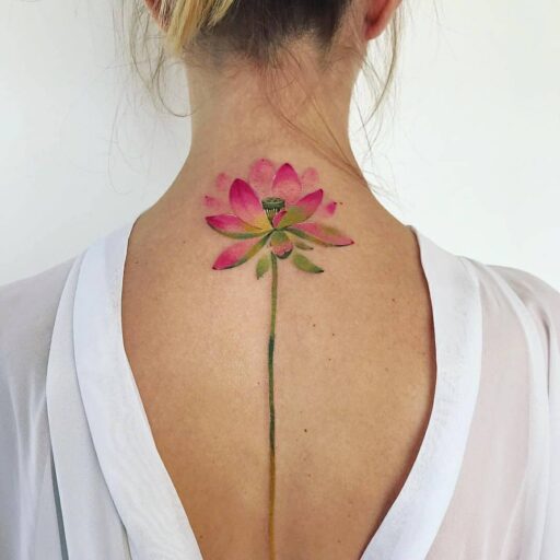 flor de loto tatuajes 9 - Tatuajes de Flor de Loto