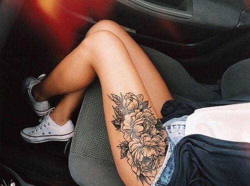 imagenes tatuajes en las piernas para mujeres 1 - Tatuajes para Mujeres en las Piernas