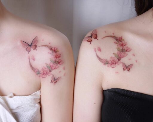 tattoos mujeres hombros 4 - tatuajes de infinito