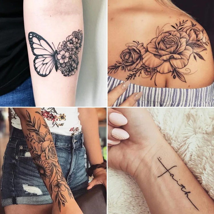 tatuajes finos y elegantes para mujer 3 - Tatuajes de sol y luna