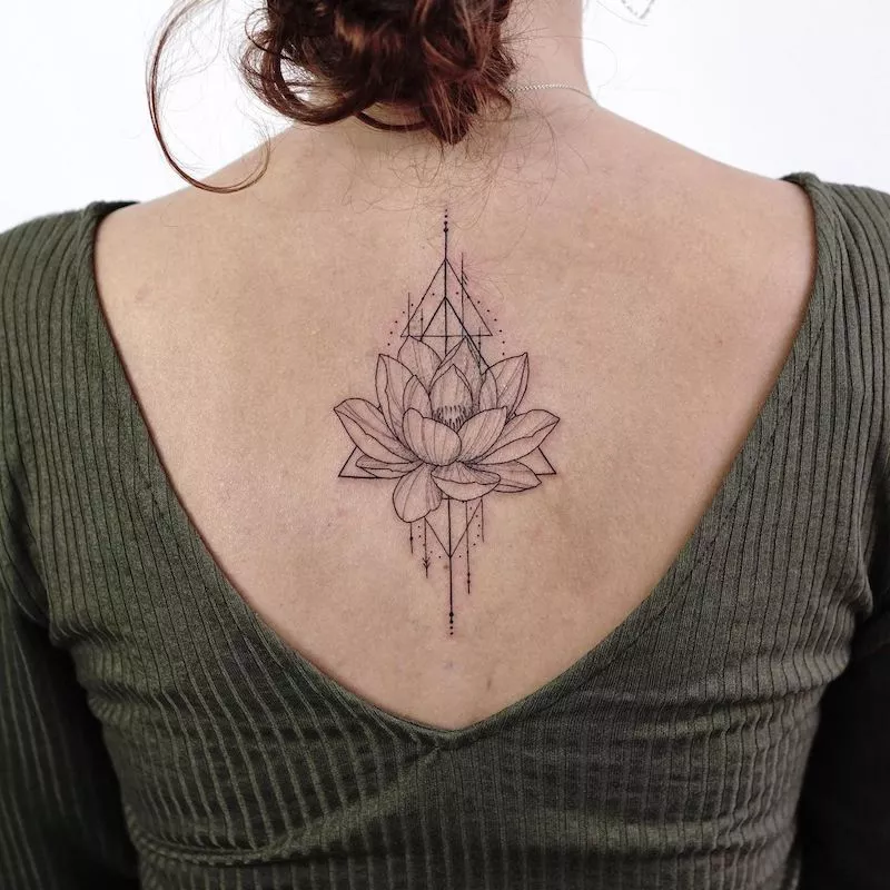 tatuajes flor de loto mejores 10 - Tatuajes de Flor de Loto