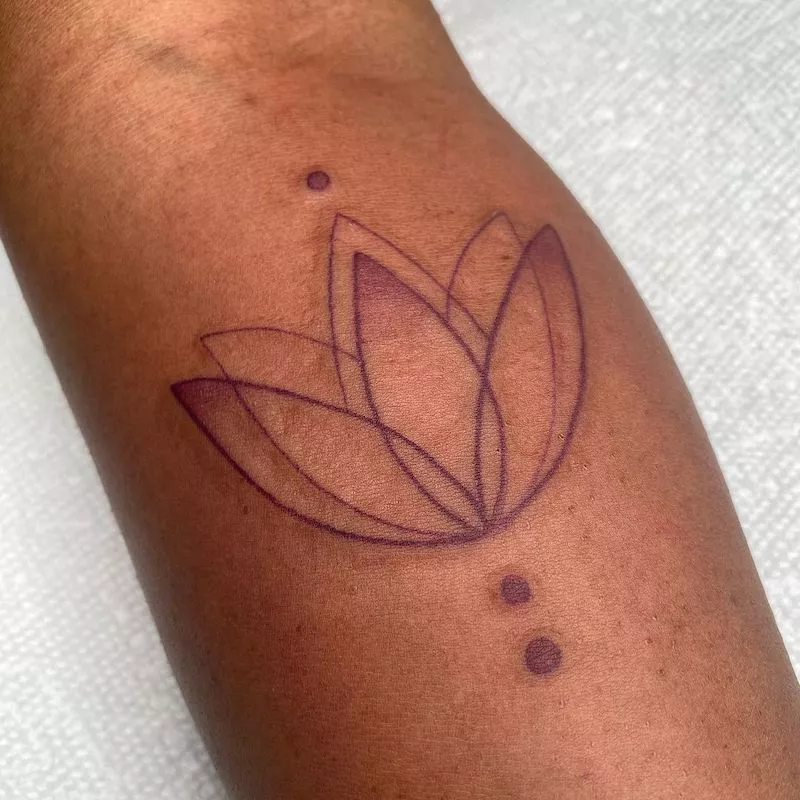 tatuajes flor de loto mejores 12 - Tatuajes de Flor de Loto