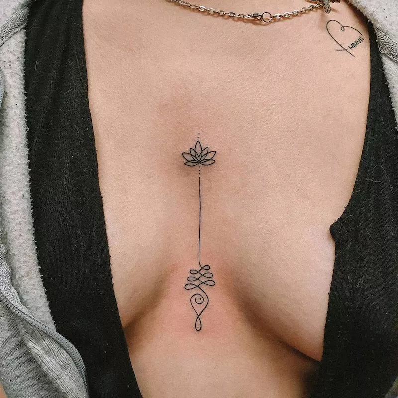 tatuajes flor de loto mejores 3 - Tatuajes de Flor de Loto