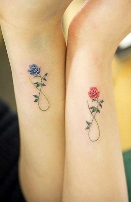 tatuajes infinito hermanas - tatuajes de infinito