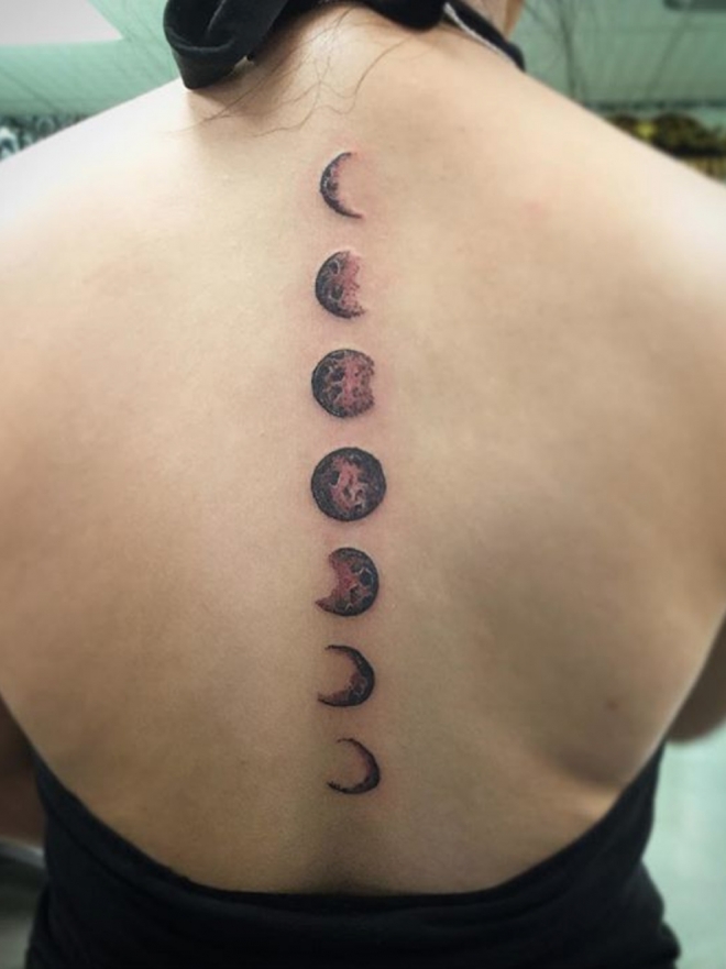 tatuajes lunas espalda 1 - tatuajes de luna