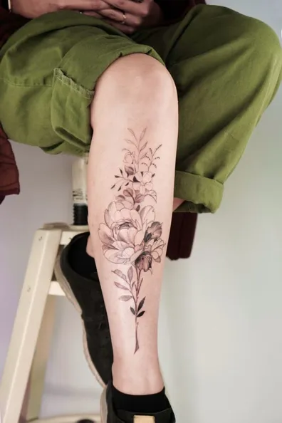 tatuajes mujeres pierna abajo 1 - Tatuajes para Mujeres en las Piernas