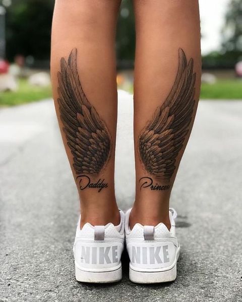 tatuajes mujeres pierna abajo 10 - Tatuajes para Mujeres en las Piernas