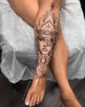 tatuajes mujeres piernas 2 - Tatuajes de duendes