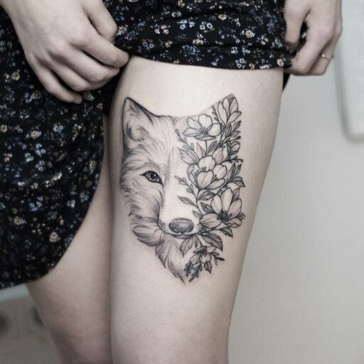 tatuajes mujeres piernas 7 - tatuajes íntimos