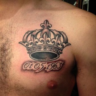 40 Ideas para Tatuajes de Coronas y sus Significados ⋆ Tatuajes Geniales